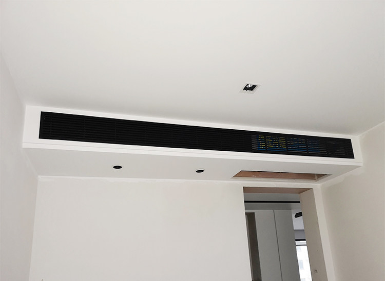 灰色加厚黑色定制中央空调百叶风口回进铝合金百叶窗室内新风系统
