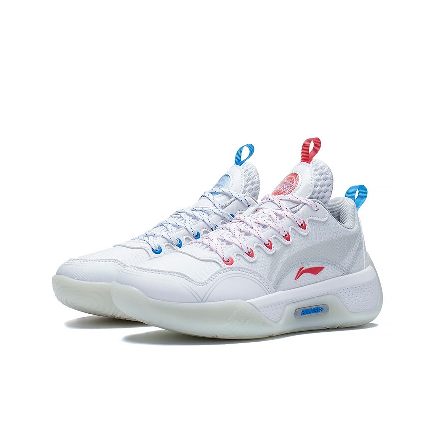 李宁2022秋季新款驭帅青少少男大童鸳鸯低帮篮球鞋