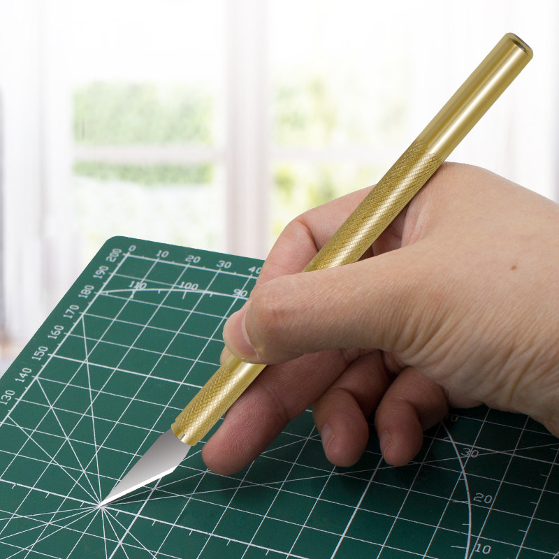 刻刀黄铜刀杆手工剪纸纸刀橡皮笔型工艺模型雕刻刀