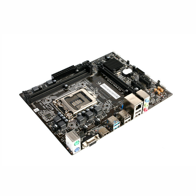 充新七彩虹c.h110m-vh全固态版v20 新款1151针cpu主板 灭-k v21