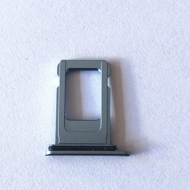 适用苹果xr卡槽放手机电话卡金属铝合金双卡原装卡座卡托iphonexr