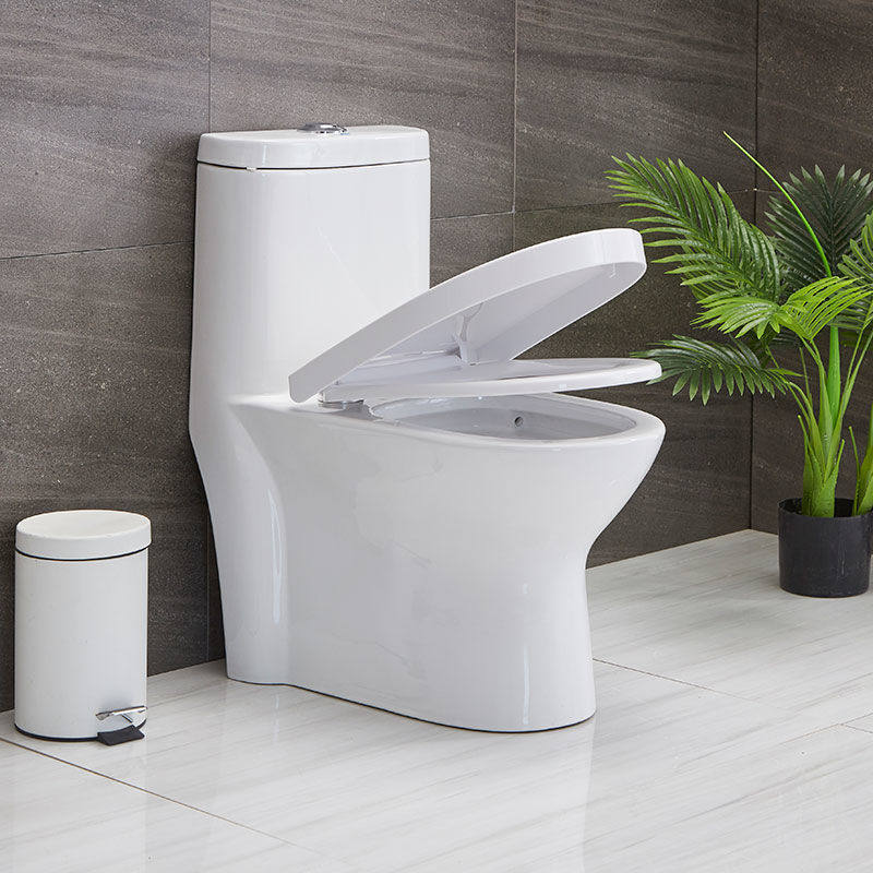 蓝鲸马桶新品超炫大口径连体陶瓷卫浴洁具普通防臭普通坐便器