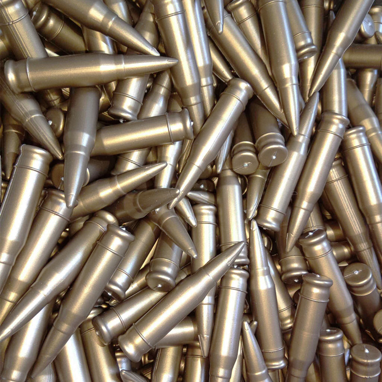 道具塑料子弹模型96粒可拆卸舞台表演演出儿童玩具电动玩具枪