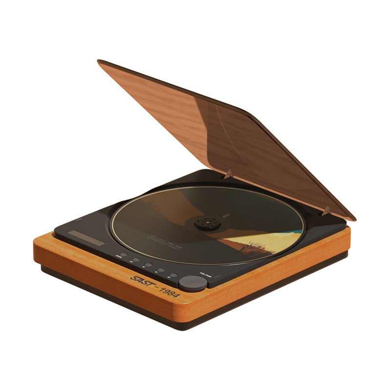 sast先科sa058专业cd蓝牙无损播放器发烧便携式cd播放机