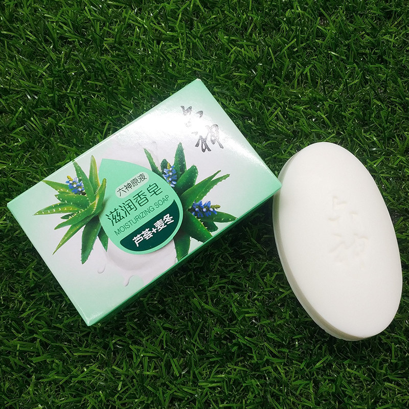 六神洗手品包装正独立90g清爽香皂洗脸清凉香皂