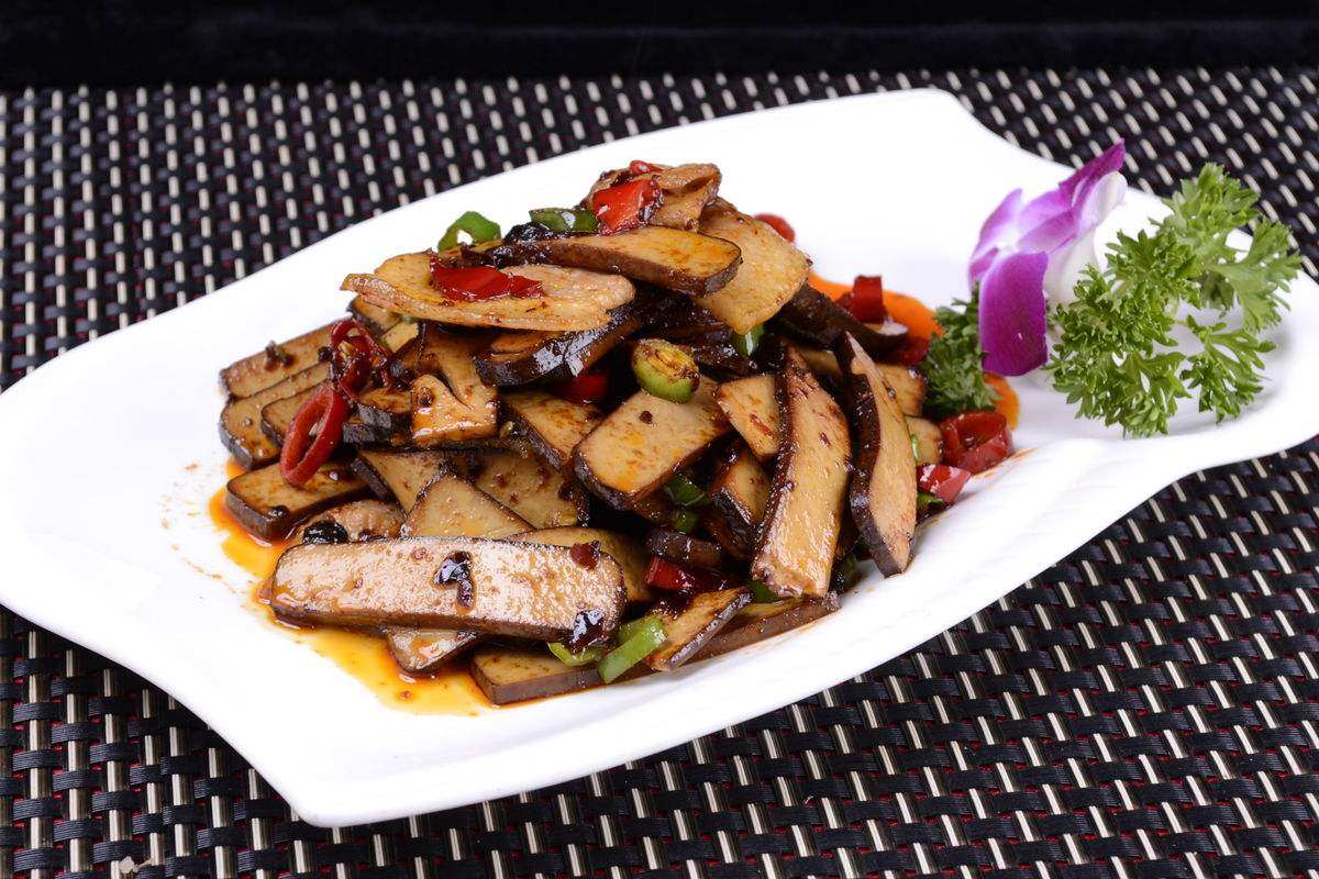 农家自制香干烟熏忼豆腐干制品湖北恩施利川特产2斤装包邮