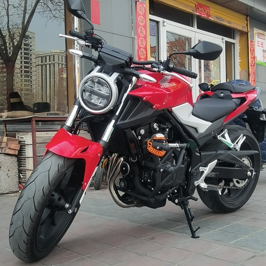 适用于本田cb400f改装圆灯cb300r无损安装前大灯总成摩托车车灯