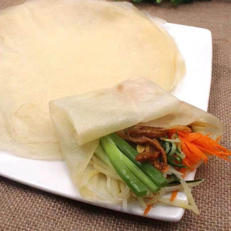 榆林镇筋饼春饼东北特产手工筋饼卷20张真空真空包包点