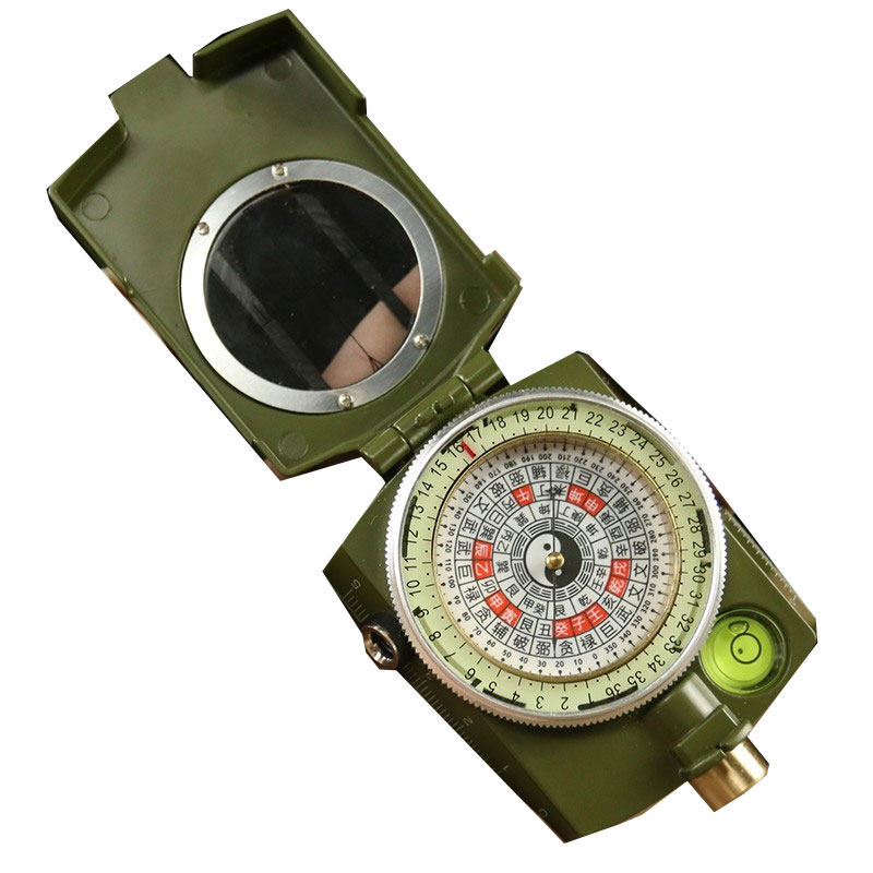 随身迷你电子激光小罗罗盘指南针自动风水专业摆件