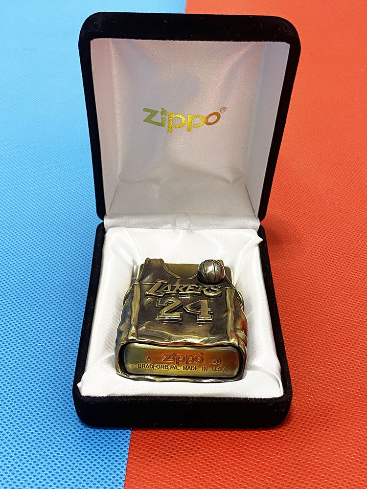 科比zippo打火机正版原装正品芝宝男士纪念限量zippo