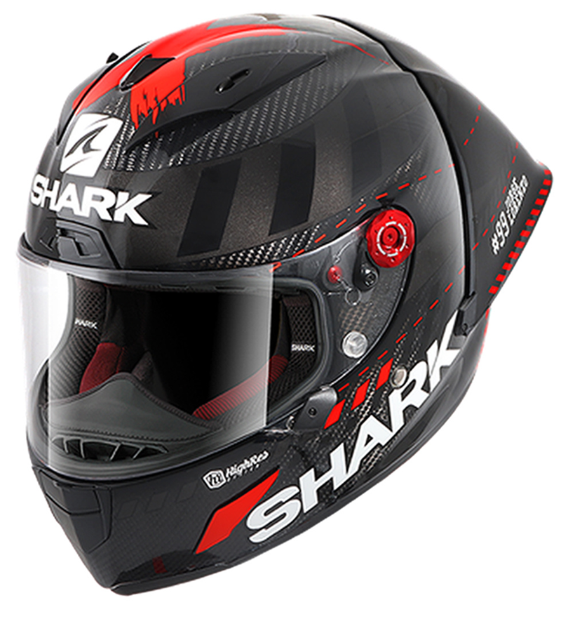 法国鲨鱼洛伦佐冬头盔sharkracepro碳纤维gp摩托车头盔