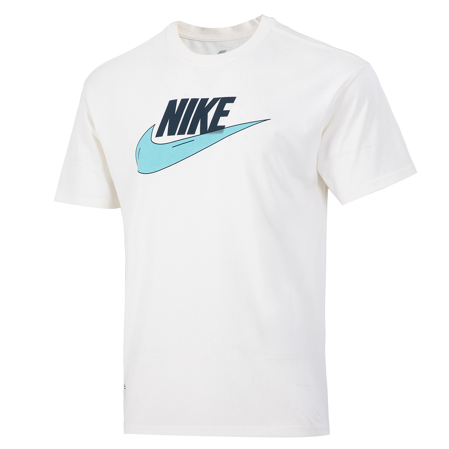 nike耐克短袖男装2021新款背面图案休闲透气运动t恤