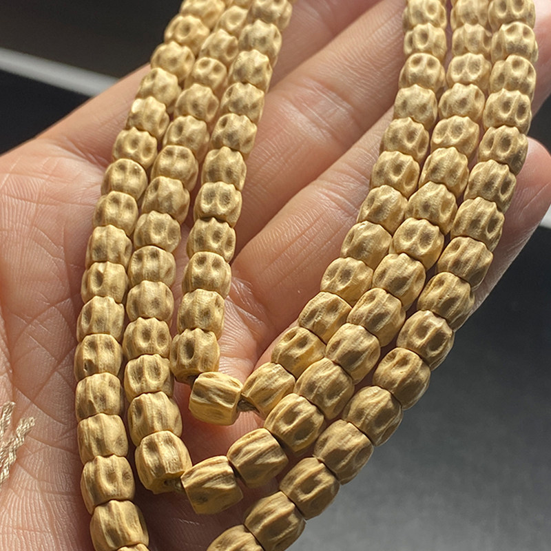 热振寺树王百香籽手串高密原籽深坑鬼脸柏香菩提佛珠