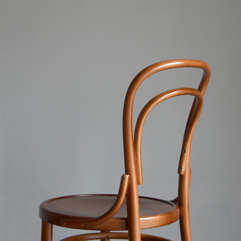 索耐耐特14号索奈特北欧餐椅捷克藤编榉木椅子餐椅