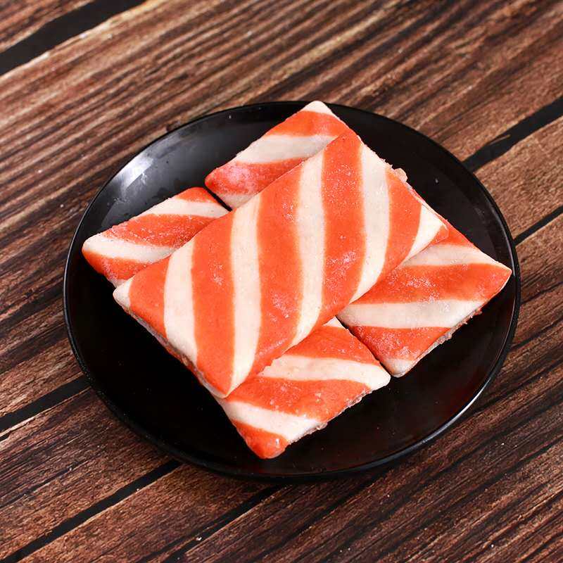 安井夹心蟹排25kg丸子冷冻蟹棒麻辣烫关东火锅海鲜丸类