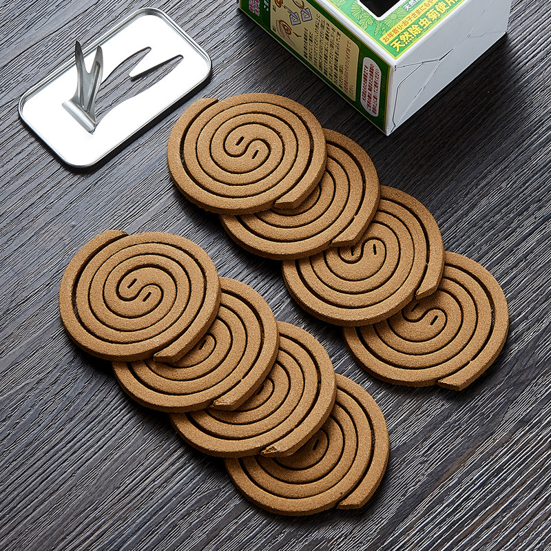 蚊香日本进口天然除虫菊家用儿童孕妇专用香片盘香