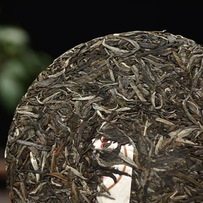 2019年八角亭 易武弯弓 普洱茶生茶357克/饼 单片 云南茶窝茶叶