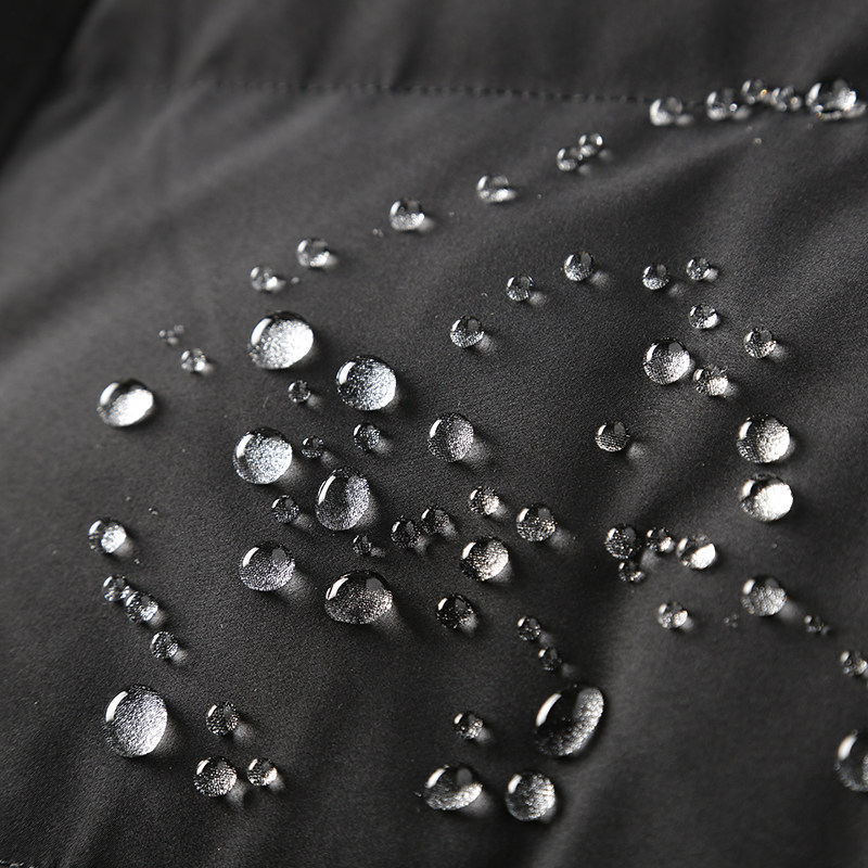 三防面料外贸工厂男装冬季中长款高蓬松加厚羽绒服