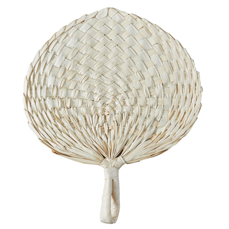 手工草编贝壳扇棕叶大蒲扇蒲草扇子夏季手摇宝宝纳凉驱蚊扇芭蕉扇