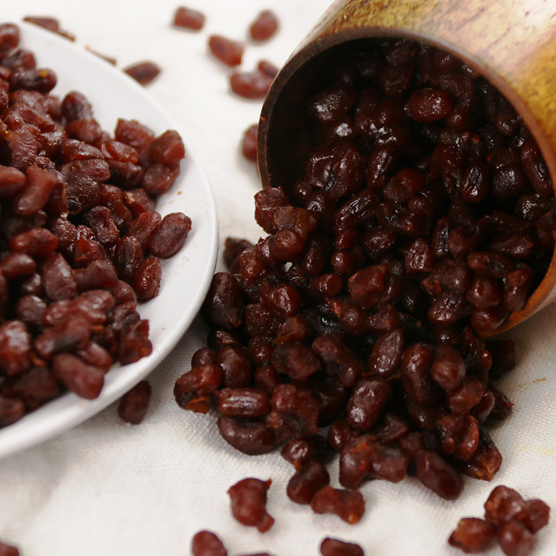 商用豆香坊绿竹豆糖纳豆3kg6包即食熟糖红豆红豆