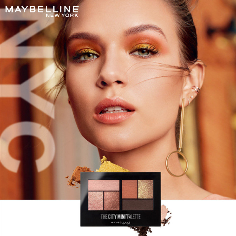 美宝莲眼影日落初学者ins超火哑光大地正品眼影