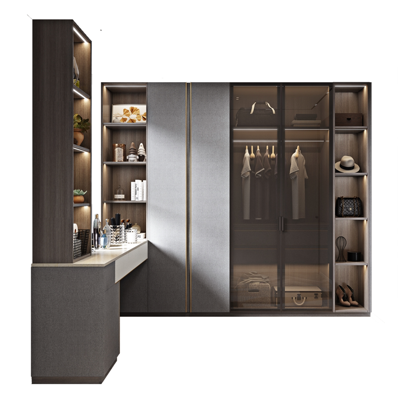 整体定金欧派衣柜定做轻奢多纳全屋定制柜子卧室定制走入式衣柜