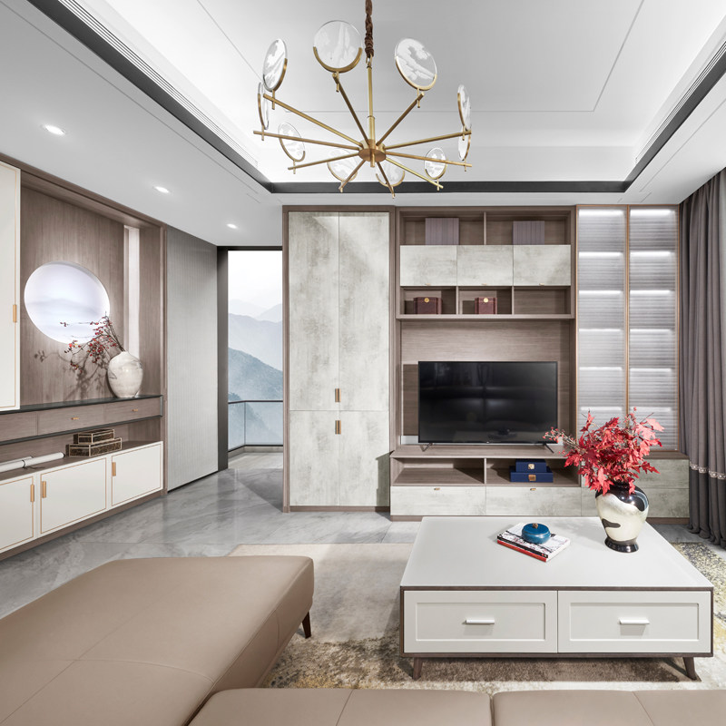 欧派官网家具整体全屋定制中式衣柜新中式衣帽间卧室定制走入式衣柜