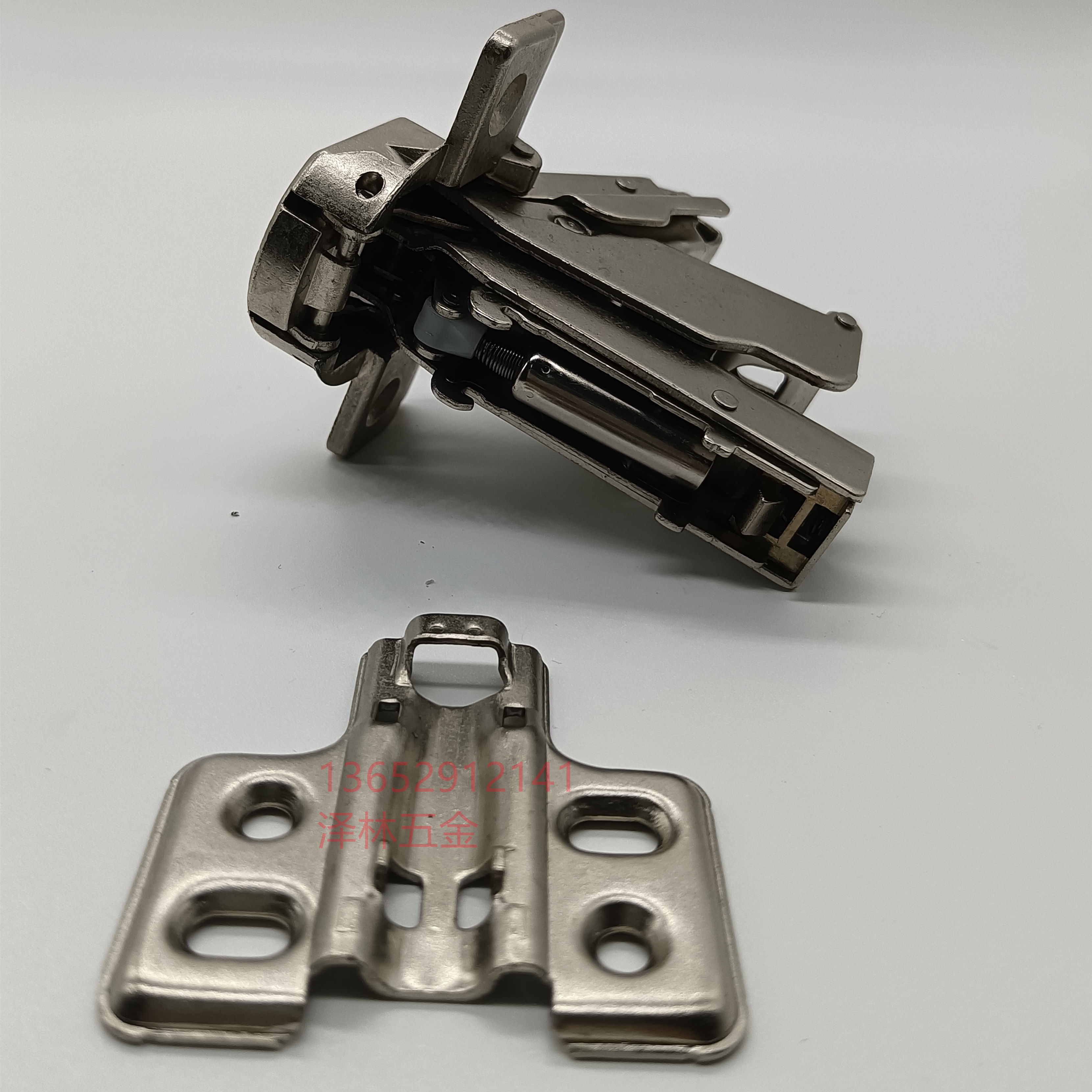 巨森165度铰链大角角度开启厚门异形直转角门铰链