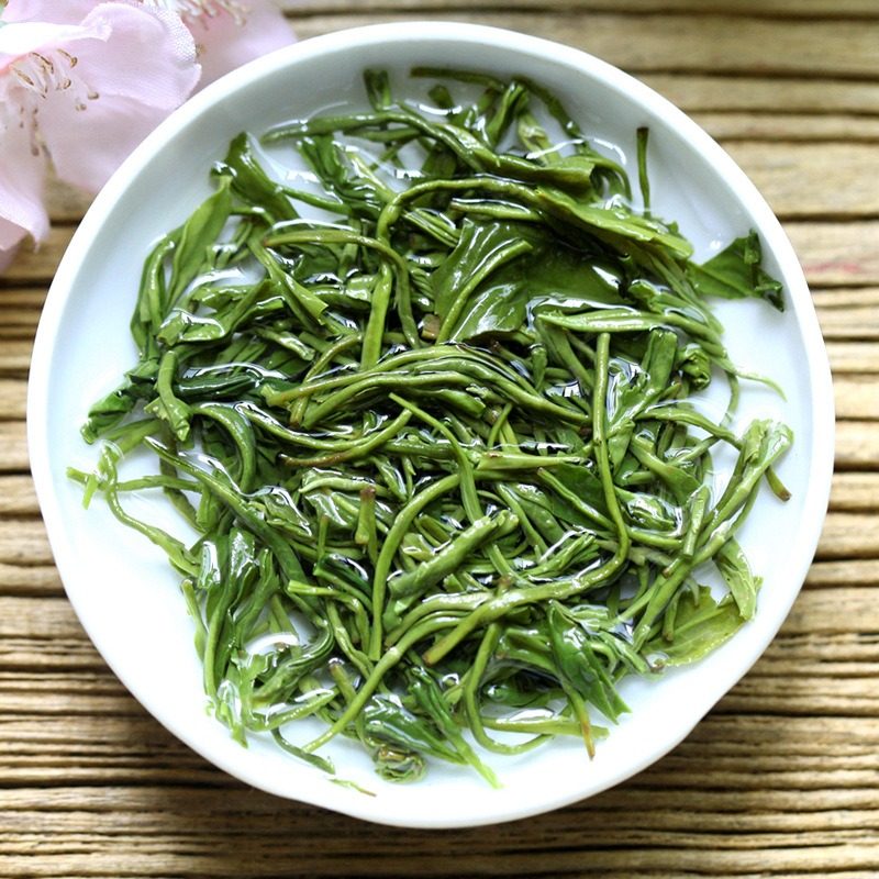 2022绿茶叶正宗蒙顶石花高山雨前毛尖散装碧螺春250g一级自然栗香