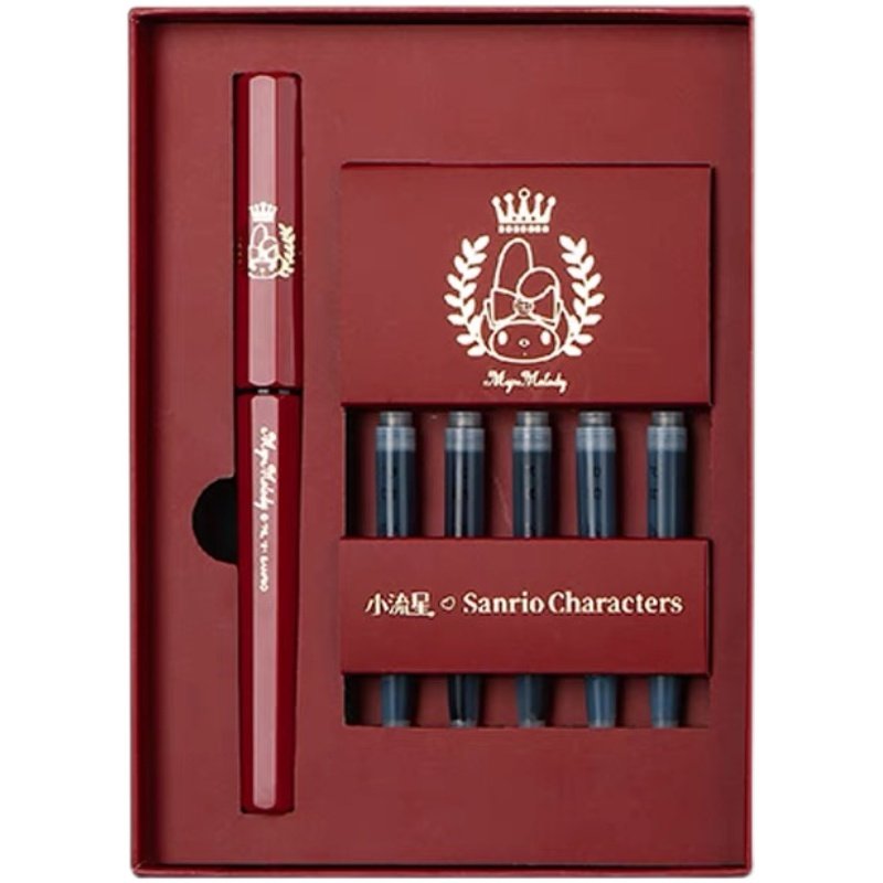 日本platinum白金流星三丽鸥学院限定复古钢笔小学生钢笔