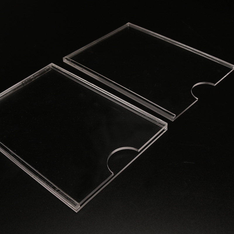 亚克力板卡a4单层双层展示a5a6相框纸盒有机玻璃相框