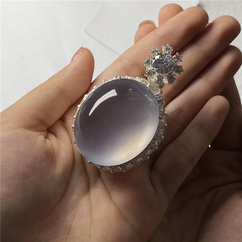 珠宝缅甸天然翡翠乌鸡吊坠其他