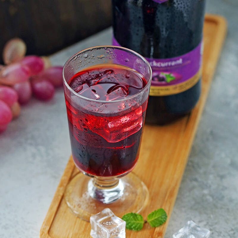 马来西亚进口宾纳黑加仑葡萄汁浓缩果汁饮料ribena奶茶专用果味