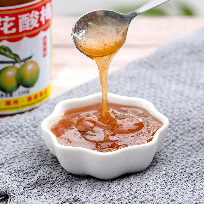 酸梅冰花梅子5瓶包邮恒宝酱烧叉烧蘸酱果酱酱类调料