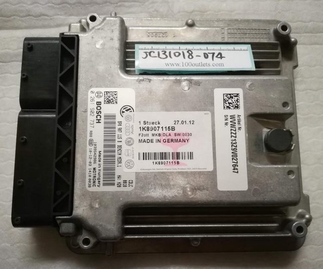 博世bosch0261s02737大众1k8907115bgolfvi20tsi发动机ecu发动机总成