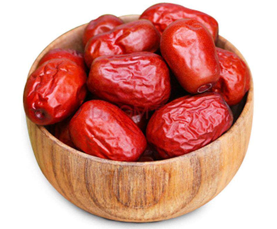 果夫子新疆特产干果孕妇零食四星和田枣大红枣子500g