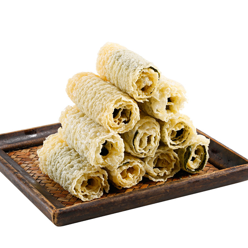 一稞一豆海苔脆铃卷豆腐皮腐竹响铃卷油豆皮紫菜其它干货