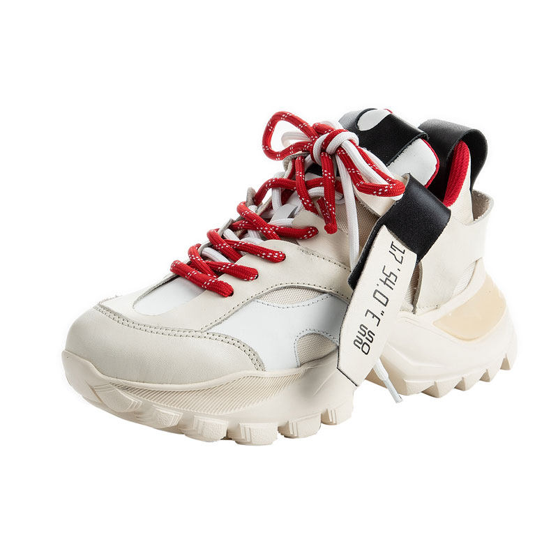 老爹鞋女2020秋季韩版ulzzang原宿拼色时尚百搭单鞋