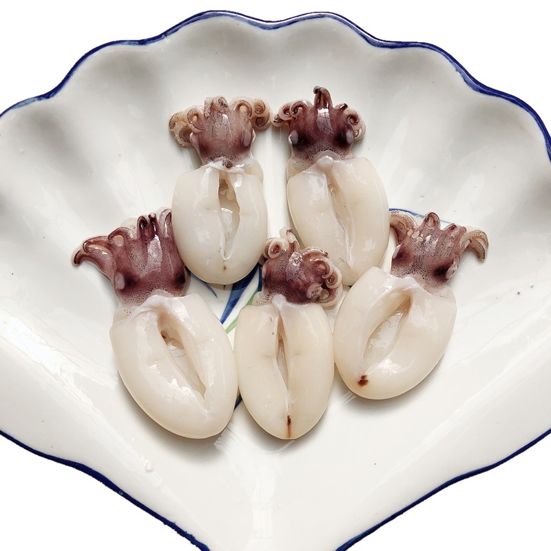 海鲜新鲜墨鱼鲜活野生内脏小墨鱼鲜冻目鱼仔即冷冻墨鱼