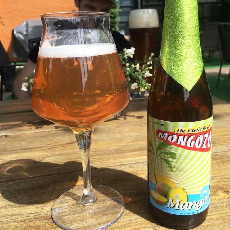比利时进口mongozo 梦果芒果 啤酒水果味啤酒330ml 1瓶/六瓶包邮