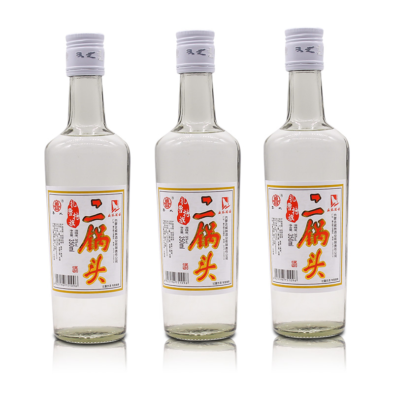 扎旗二锅头酒36度350ml12瓶白酒整箱鲁北扎鲁特旗二锅头