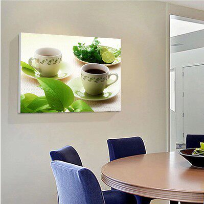 小清新餐厅装饰画单幅横版水果无框画饭厅厨房饭店挂画墙壁画 - 舒美