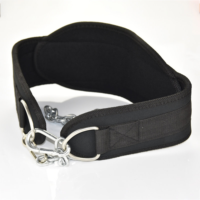 负重腰带引体向上带挂杠铃加重铁链力量健身负重装备