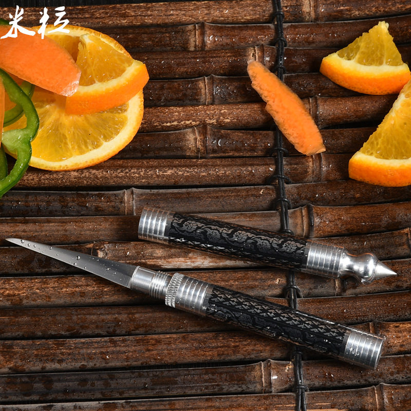 泰国食品水果雕刻刻刀厨师雕花专业专用主刀厨房雕刻刀