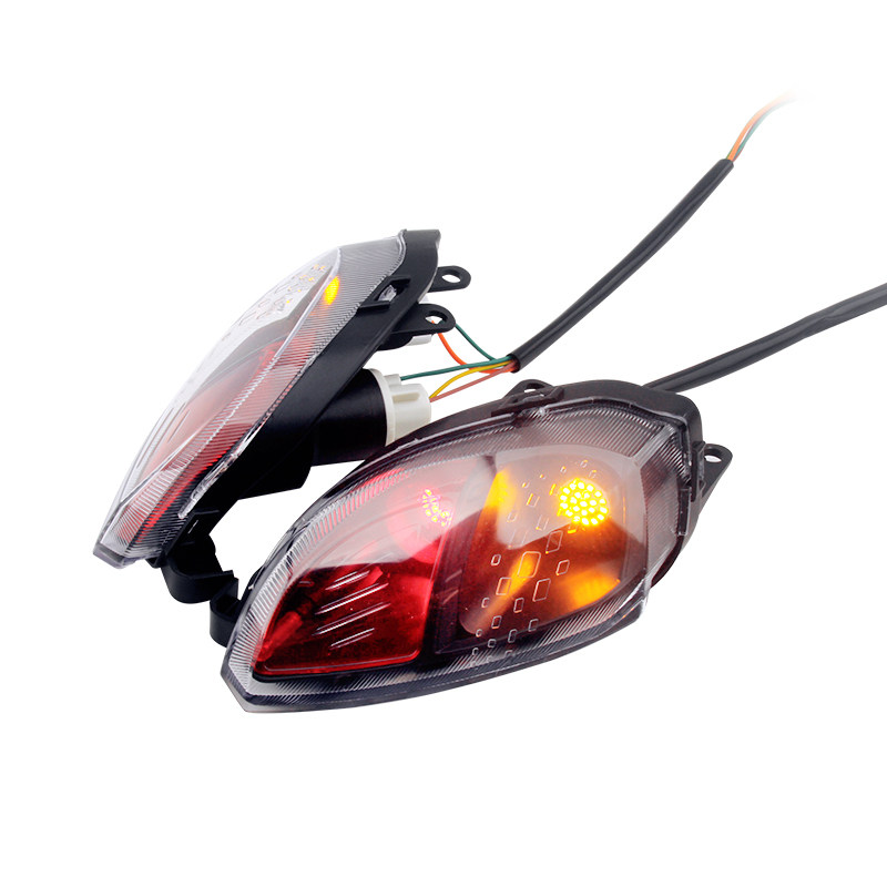 灯具摩托车s5酷奇led原装配套改装防水透镜更多电动车零