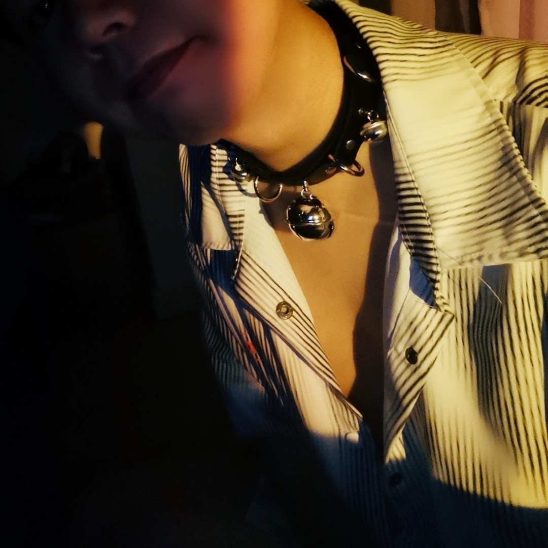 铃铛圣诞变装金属人用控制控制项项圈男奴捆绑项链