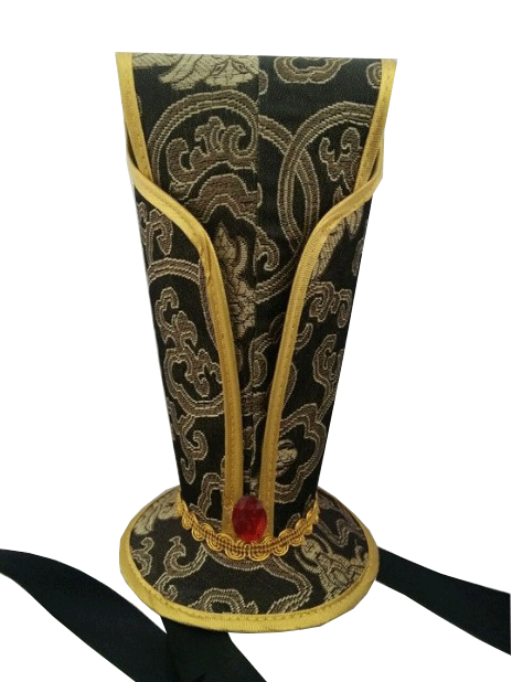 头饰古代男汉唐朝丞相三国汉服头冠男古风诸葛亮帽子