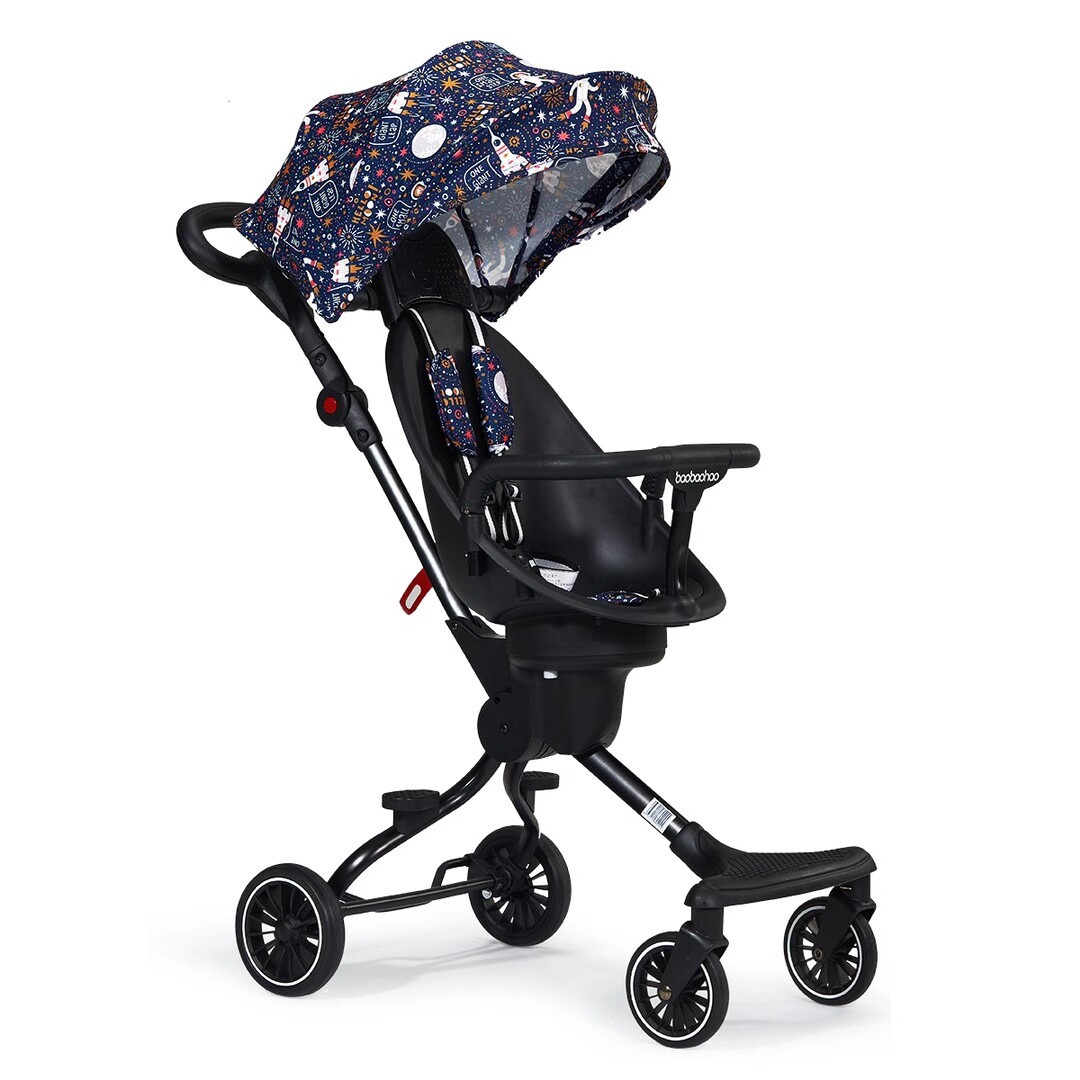 宝宝好v5b溜娃神器便携折叠婴儿车儿童双向手推车四轮推车