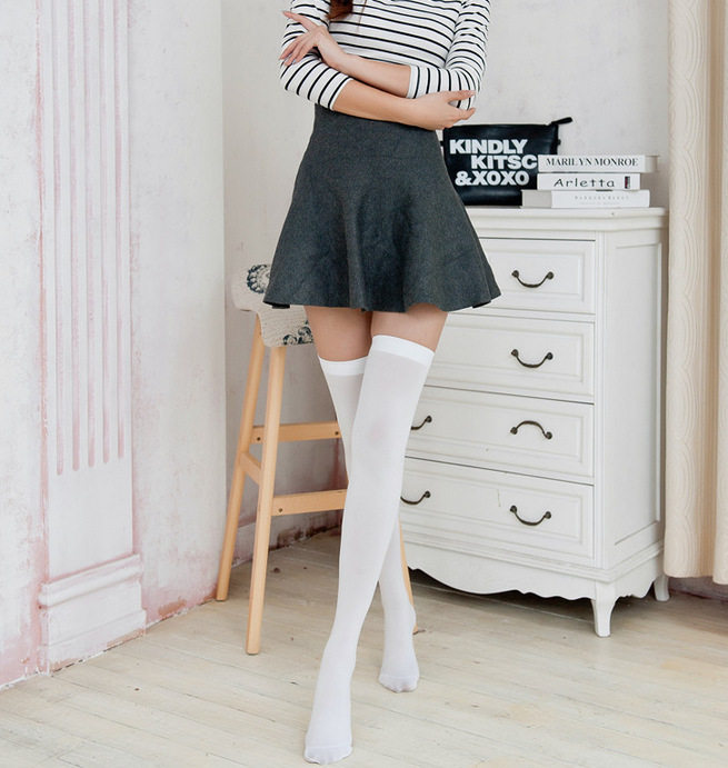 筒袜jk制服女长过膝袜日软妹天鹅绒长袜学生长筒袜