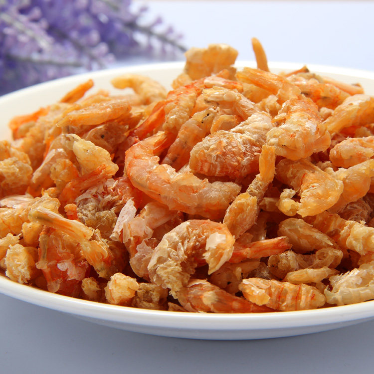 北海特产新鲜海米虾米500g无盐虾仁虾皮淡干虾皮